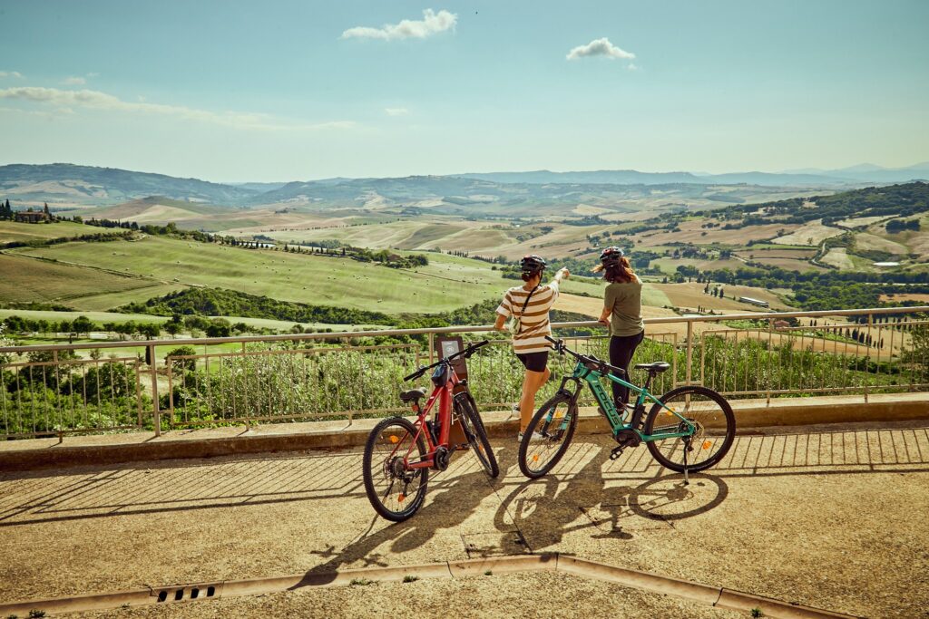 itinerari in bicicletta val d orcia